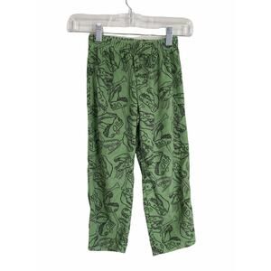 Carter's Boy's Green Dinosaur Print Pajama Pants Kid's Youth Size 6
